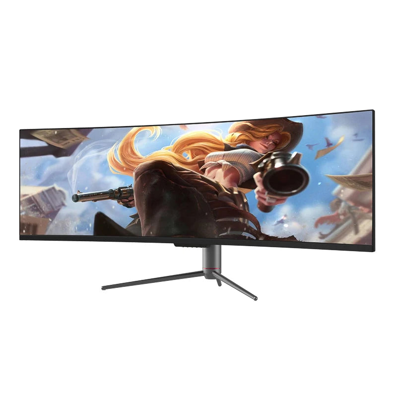 Oled Factory Customized HDR 5K 5120x1440 144HZ Curved 49inch QLED Monitor Gaming