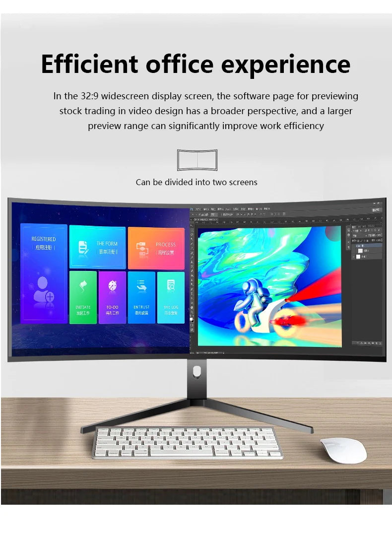 49 Inch 5k Curved PC 75Hz 144Hz Gaming Monitor