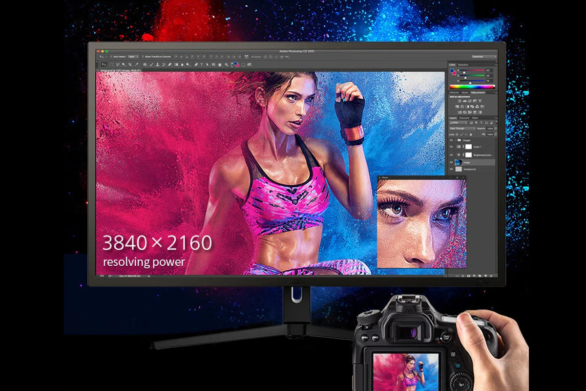 Wholesale 43 Inch 4K 144Hz 1ms Response Time GamePlus Trace Free G-Sync Gaming Monitor 200*200m Vesa Gaming Pc Monitor