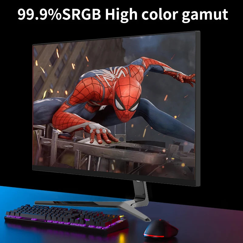 27 Inch 1080P 1440P 2160P 1K 2K 4K 75 144 165 Hz Flat IPS Lcd Computer Esport Display Gaming Pc Monitor with RGB Back Light