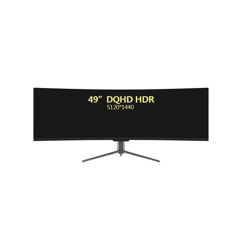 49-Inch 5120x1440p 1800R Curved 32:9 Dual QHD Monitor HDR 4k 144hz Gaming Oled Pc Monitor 4k