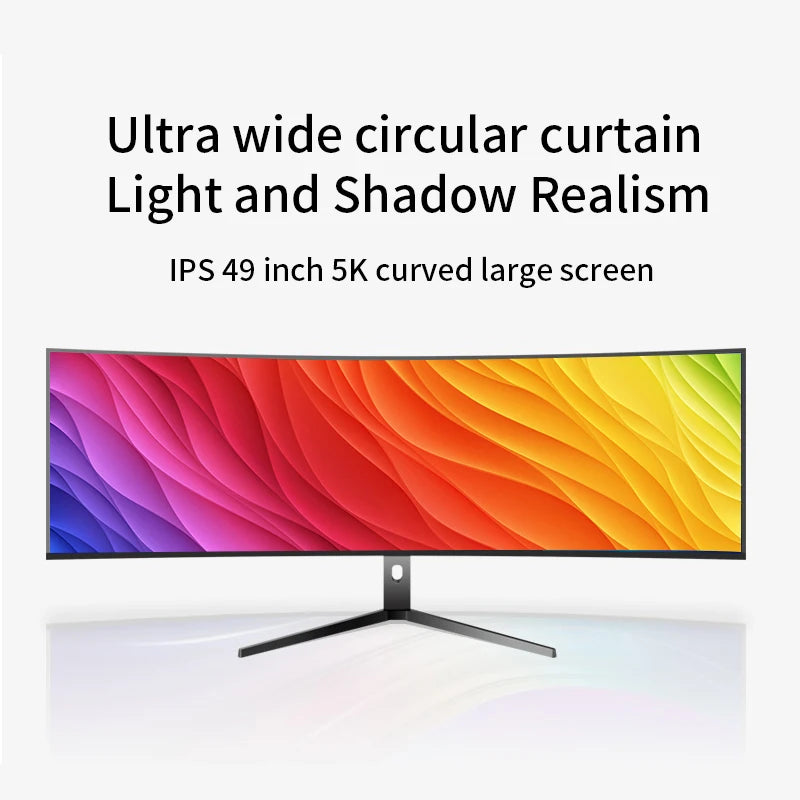 Factory Direct Sale HD Curved Monitor 24 27 32 34 49 Inch 144hz 4k Curved Gaming Monitor