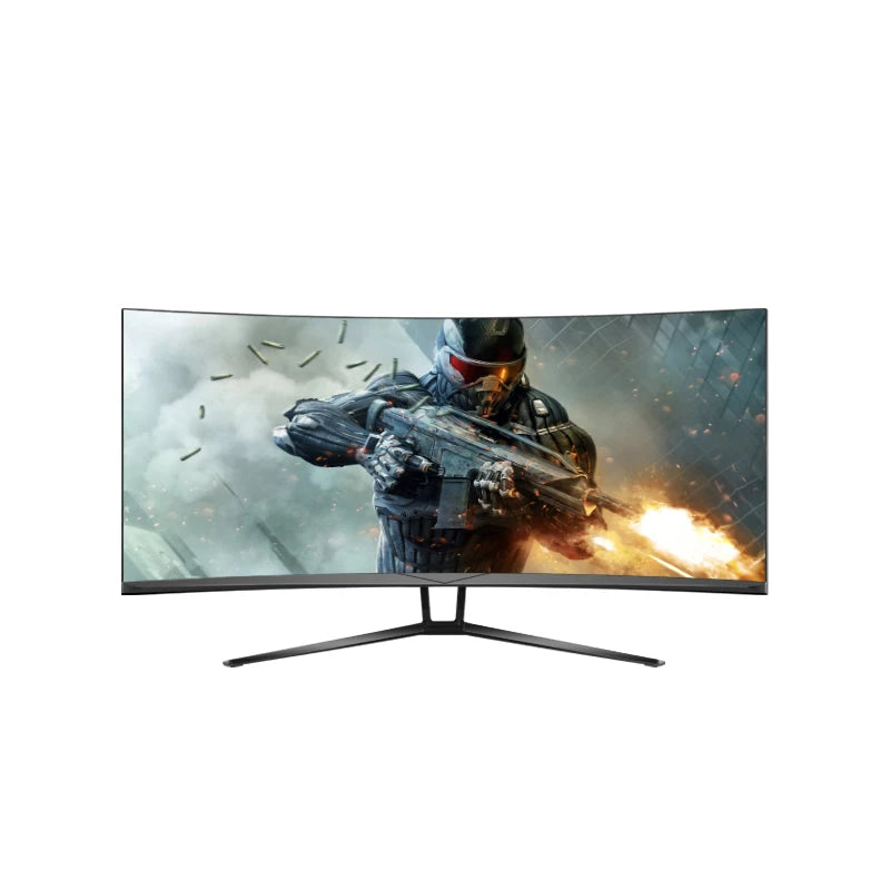 120hz 4k 35 Inch AMD Free Sync Curved Monitor Gaming