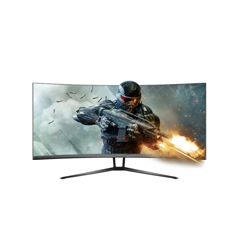 120hz 4k 35 Inch AMD Free Sync Curved Monitor Gaming