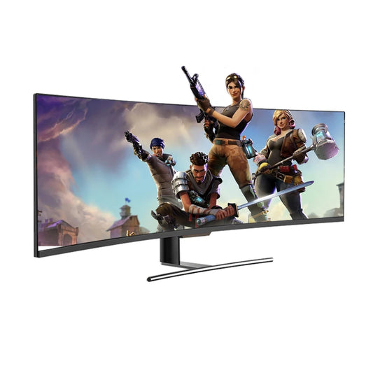 49 Inch Wide QLED Curved 3840*1080 4k 144hz Gaming Monitor 1ms Response Time