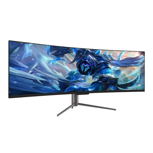 Oled Factory Customized HDR 5K 5120x1440 144HZ Curved 49inch QLED Monitor Gaming