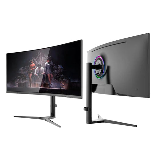 Factory Oem 34 Inch Curved Monitor 3440*1440 4K 144Hz 165Hz Computer Screen Pc Monitor Gaming Monitors