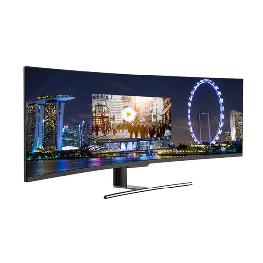 49 Inch 4K 144HZ Gaming Monitor DP Cable Game Monitor Curved Pc Monitor