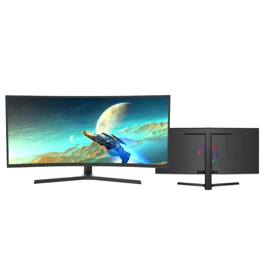 34inch Curved QHD Ultrawide 3440x1440 144hz 165hz 1ms Adaptive Sync RGB 350 Nits 4k Gaming Monitor Gamer Computer Monitors